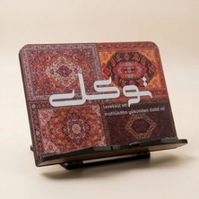 İsfahanTA Kitap Okuma Standı Masaüstü Ahşap Rahle