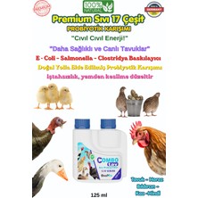 Ovumix Tavuklar Için Sıvı Probiyotik Bağırsak Sağlığı & Yumurta ve Et Verimi Destekleyici 125 ml