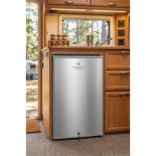 Evacool EVAMARIN90 Silver 12/24V 85 Litre Dağ Evi Tekne Karavan Buzdolabı