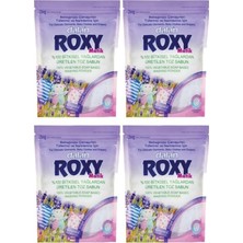 Dalan Roxy Matik Sabun Tozu 800 GR Lavanta 4'lü Set Beyaz ve Renkliler İçin Bitkisel Temizleyici