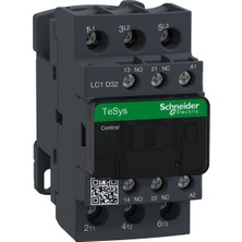 Schneider LC1D32F7 - Tesys D Kontaktör - 3p (3 Na) - Ac-3 - <= 440 V 32 A - 110 V Ac Bobin