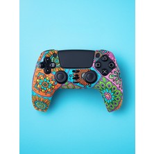 Adagan Teknoloji Ps5 Dualsense Uyumlu Silikon Kol Kılıfı Beyaz Renkli Yumuşak Materyal