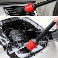 MiraLive Yumurcak Shop® 5’li Çok Amaçlı Araç Içi ve Dış Yüzey Temizlik . Detaylandırma Fırça S