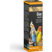 Gold Wings Gwp Dair Düzenleyici 200 cc Kuşlar İçin Sindirim ve Bağışıklık Destekleyici Ürün