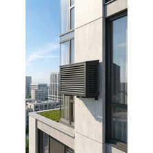 Liccia Klima Motoru/dış Ünite Gizleme/koruma Kafesi L 120X62X110(H) Alüminyum Açılı Condor