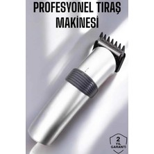 MiraLive Erkeklere Özel Şarjlı Saç ve Sakal Kesme Tıraş Makinesi Seti