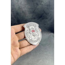 kuyumcudan Pöh Beyaz Demir Cüzdan Rozeti