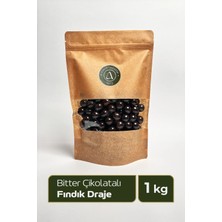 Bitter Çikolatalı Fındık Draje - Taze Kavrulmuş Bütün Fındık 1kg