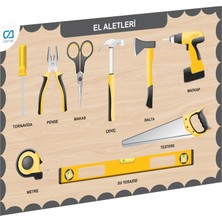 MiraLive CAAHS-3210 Ca Games Ahşap El Aletleri Bul-Tak