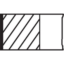 Mahle Zengemtx Sekman M-57 N 2 / N 57 84.00 mm 2.5 x 2 x 2