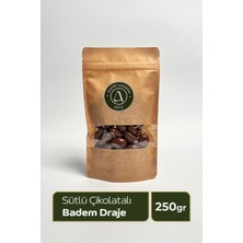 Sütlü Çikolatalı Badem Draje - Çikolata Kaplı Taze Badem 250GR