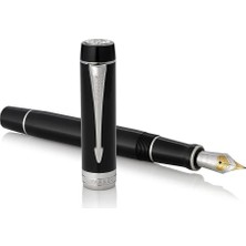 Parker Dolma Kalem Duofold Siyah Ct Cent M Uç