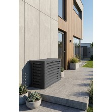Liccia Klima Motoru/dış Ünite Gizleme/koruma Kafesi M 18000 Btu - 24000 Btu 110X56X85(H) Alüminyum Stage