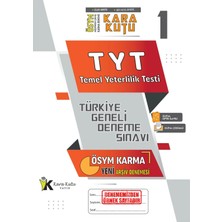 Karakutu Yayınları 2027 TYT ÖSYM Çıkmış Karma Kara Kutu Sayısal-Sözel-Eşit Ağırlık TG 10lu Deneme Paketi D.Çözümlü