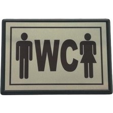 Erdo Ticaret Cemax Yönlendirme Küçük Wc Bay Bayan 10X7 cm
