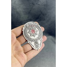 kuyumcudan P Gazetesi Beyaz Demir Cüzdan Rozeti