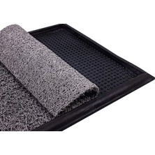 Sercan Hijyenik Plastik Paspas 50*70 cm (Içinde Kıvırcık Paspas Dahil)