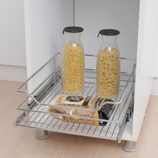 Huzur Mobilya Aksesuarları Huzur Mobilya Ekonomik Teleskopık Raylı Cekmece 40 Cm