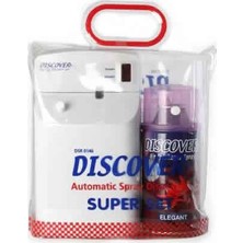 Discover Otomatik Sprey Makinesi Koku Seti 3200 Basım Ekonomik Cihaz ve Koku Özelliği
