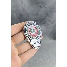 kuyumcudan Orman Muhafaza Memuru Demir Cüzdan Rozeti