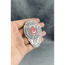 kuyumcudan Yakın Koruma Vıp Beyaz Demir Cüzdan Rozeti