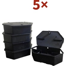 Belirtilmemiş Fare Istasyonu Kullanıma Hazır Zehri Içinde Kemirgen Tuzağı 5 Adet