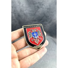 kuyumcudan Arnavutluk - Forcat Detare Demir Cüzdan Rozeti