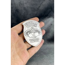 kuyumcudan Özel Kuvvetler Beyaz Demir Cüzdan Rozeti