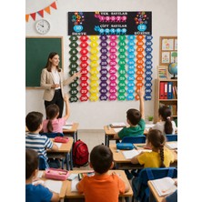 Aydede Oyunevi Dev Ritmik Sayma Panosu Keçe