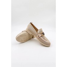 Park Moda Triko Tokalı Kadın Babet  PM208 Ten