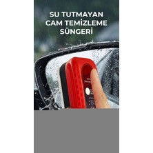 MiraLive Su Iz Bırakmayan Araç Camı Temizleme Süngeri, Pratik Kullanım