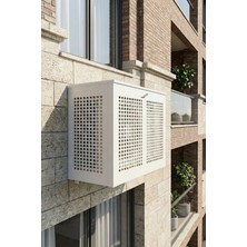 Liccia Klima Motoru/dış Ünite Gizleme/koruma Kafesi Xl 120X62X150(H) Alüminyum Square