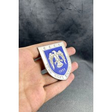 kuyumcudan Thk Hava Kuvvetleri Parlak Demir Cüzdan Rozeti