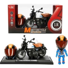 MiraLive 5835 Sun-Myg-Motosiklet 1 14 Honda Monkey Kasklı Figür Pb 3r Ses Işık