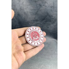 kuyumcudan Adalet Bkn Demir Cüzdan Rozeti