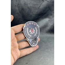 kuyumcudan Egm Siyah Demir Cüzdan Rozeti