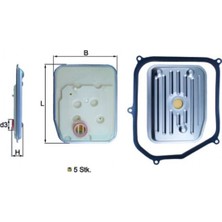 Mahle Zengemtx Hidrolik Filtre Takimi Bora 98-05 -Golf Iii-Iv 92-06 -Passat 88-97 -A3 Ag4 Otomatik Şanzum