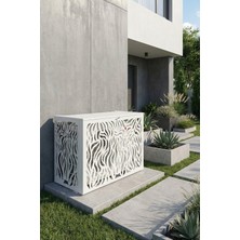 Liccia Klima Motoru/dış Ünite Gizleme/koruma Kafesi Xs 7000 Btu - 9000 Btu 86X44X65(H) Alüminyum Cormoran