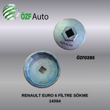 ÖZF Auto ÖZF0285 YAĞ FİLTRE SÖKME APARATI RENAULT EURO6 14X64 Nissan Qashqai