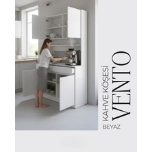 Vento Kahve Köşesi (Beyaz)