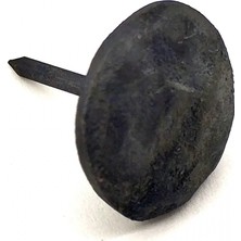 MiraLive Eco Lounge Antika Tarz Dekoratif Pirinç Dövme Kabara No2 - 21 Mm, Oksit