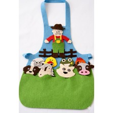 Keçebahçesi Kayseri Masal,hikaye Anlatım Önlüğü,ali Babanın Çiftliği,masalcı Teyze,anaokulu-Ilkokul-Okulöncesi Önlük