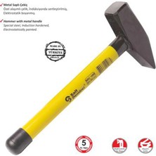 MiraLive Eco Lounge Sait Demirci Metal Saplı Çekiç 1000 gr