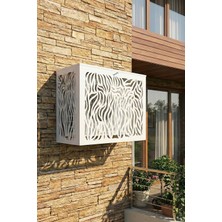 Liccia Klima Motoru/dış Ünite Gizleme/koruma Kafesi M 18000 Btu - 24000 Btu 110X56X85(H) Alüminyum Cormoran
