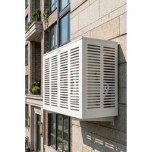 Liccia Klima Motoru/dış Ünite Gizleme/koruma Kafesi L 120X62X110(H) Alüminyum Slotted