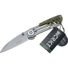 MiraLive Eco Lounge Crkt Cr 0087 Km Kamp Çakı 18 cm - Metal Saplı, Otomatik, Kılıflı