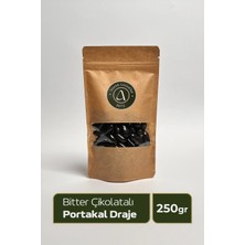 Bitter Çikolatalı Portakal Draje - Kahve Yanı Lüks Ikramlık 250GR