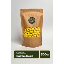 Limonlu Badem Draje - Ferahlatıcı Limon Aroması & Taze Kavrulmuş Badem 500GR