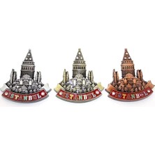 MiraLive Istanbul Temalı Metal Magnet Model 1