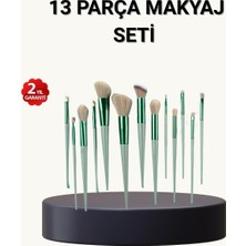 MiraLive 13’lü Yumuşak Kıllı Makyaj Fırça Seti – Profesyonel Kalite, Hassas Ciltlere Uygun